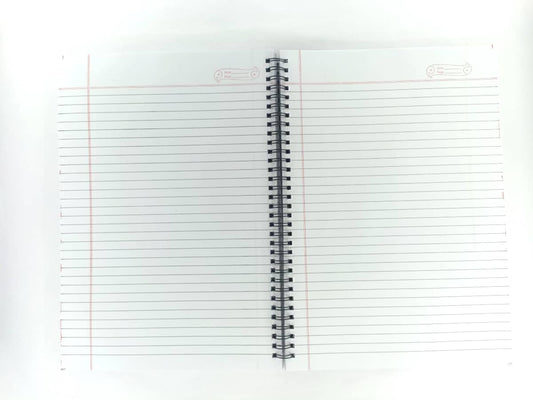 Arora A4 Spiral Notebook pg 400