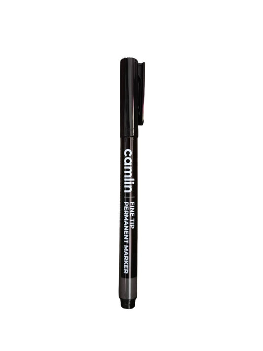 Camlin fine-tip permanent marker on a white background