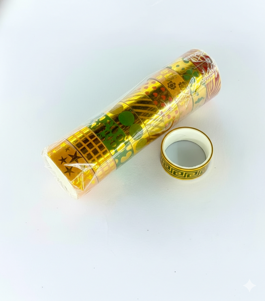 Premium Gold Washi Tape Set