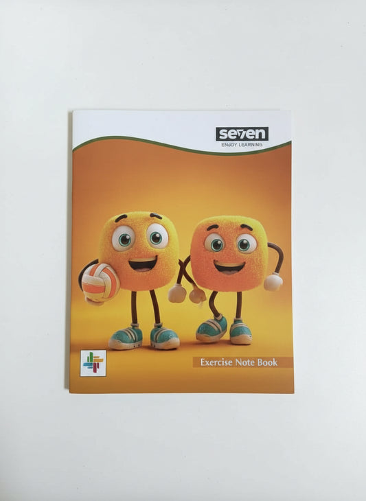 Seven Single line/ Rule Notebook