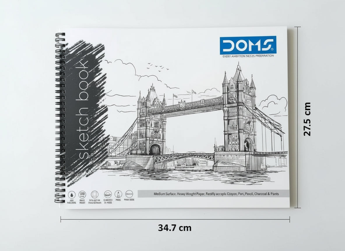 Doms A3 Sketch Book 72 pages (Copy)