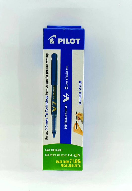 Pilot V7 Hi-TechPoint Blue Pen