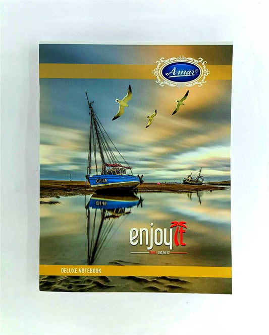 Amar Single Line/Rule Notebook pg 176