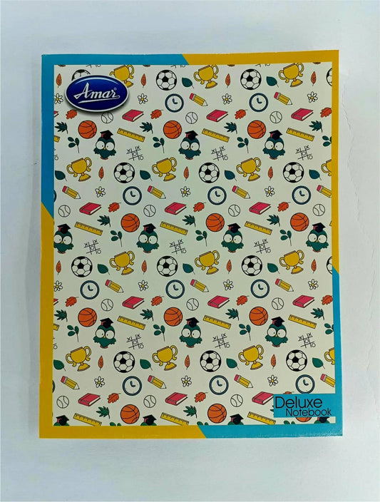 Amar Single Line/Rule Notebook pg 240