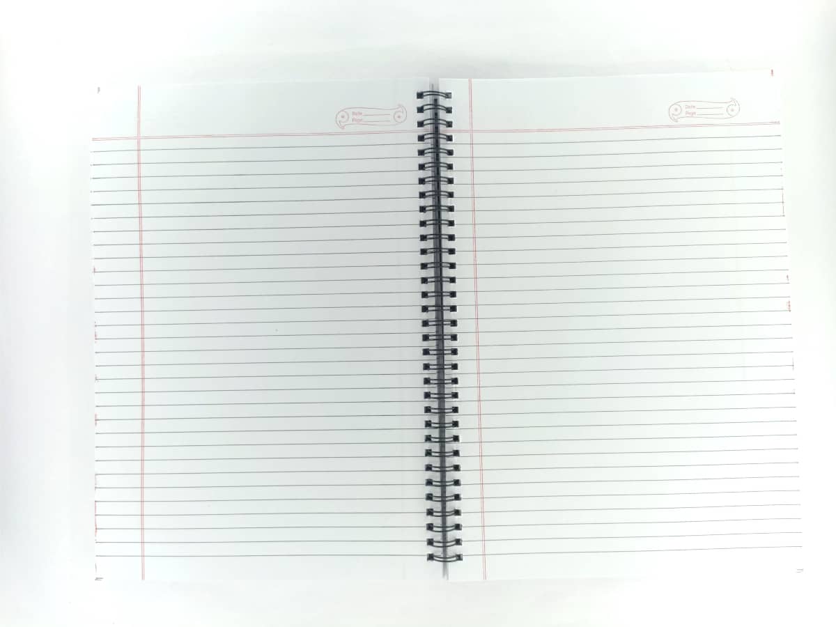 Arora A4 Spiral Notebook pg 400