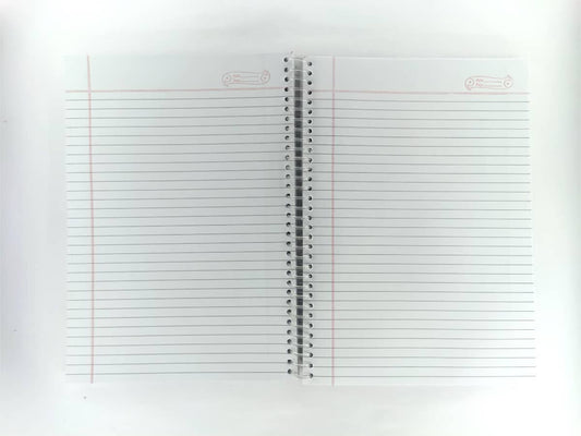 Arora A4 Spiral Notebook pg 200