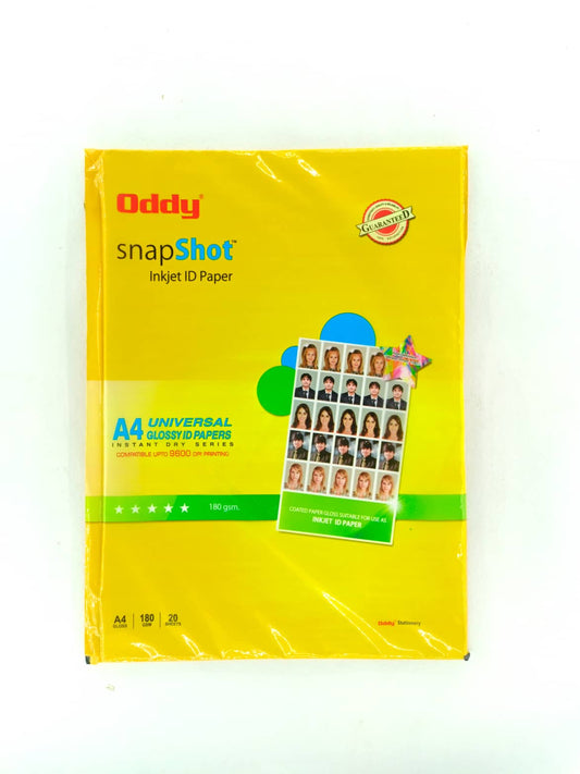 Oddy SnapShot A4 Universal Glossy ID Paper