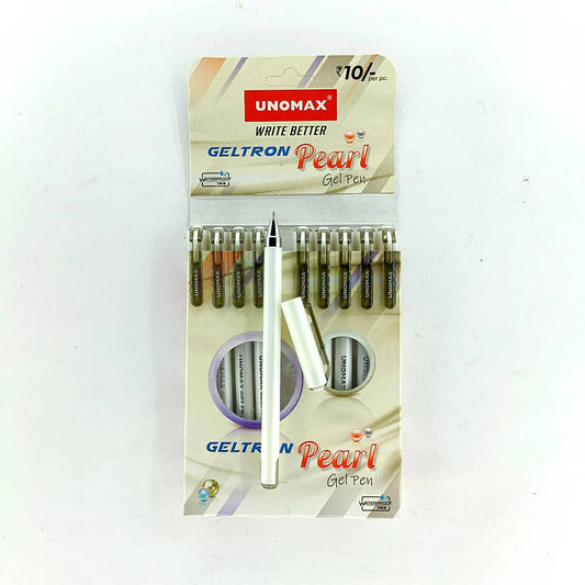 Unomax Geltron Pearl Gel Pen
