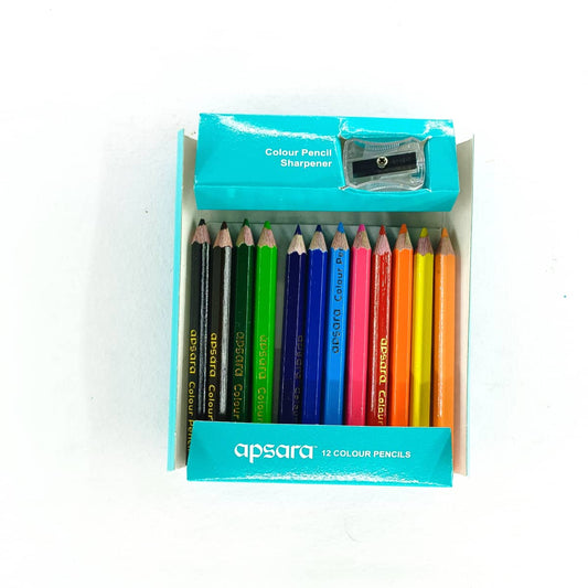 Apsara Colour Pencils 12 Shades